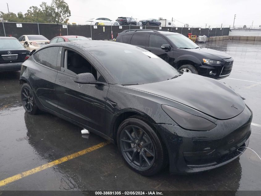 2023 TESLA MODEL 3 LONG RANGE DUAL MOTOR ALL-WHEEL DRIVE