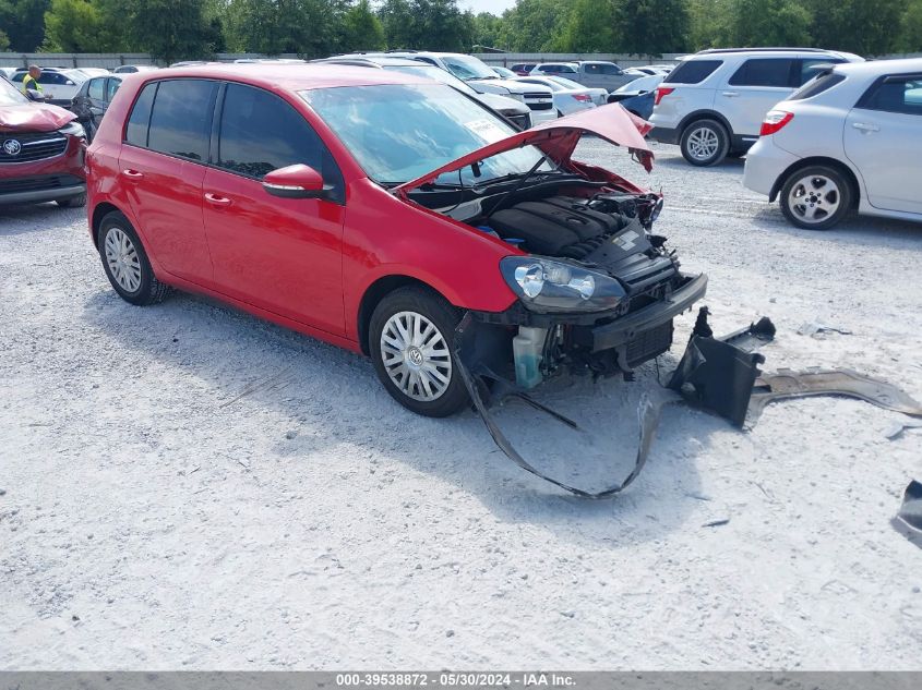 2013 VOLKSWAGEN GOLF 2.5L 4-DOOR