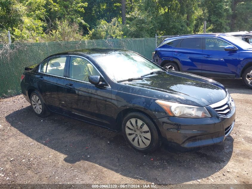 2011 HONDA ACCORD 2.4 LX