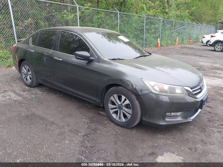 2013 HONDA ACCORD LX