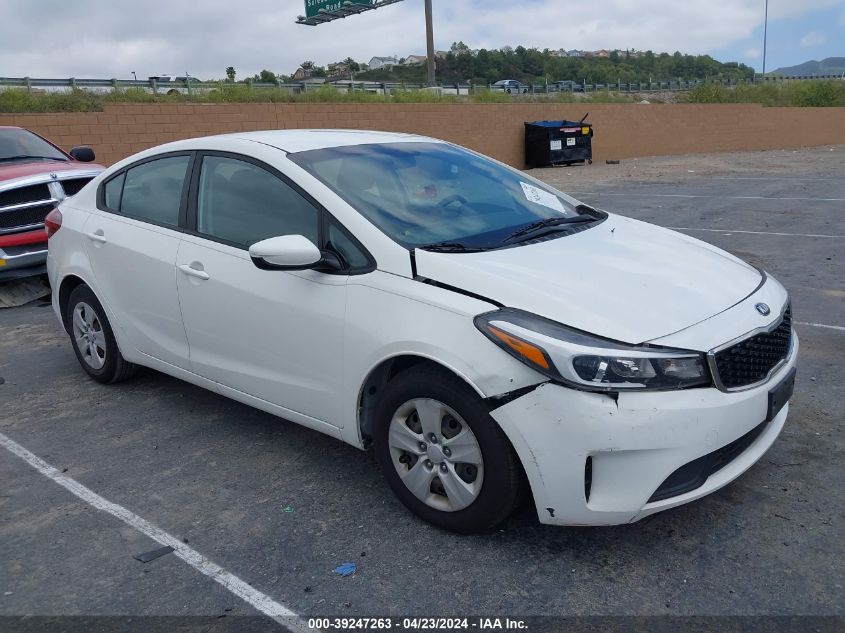 2018 KIA FORTE LX