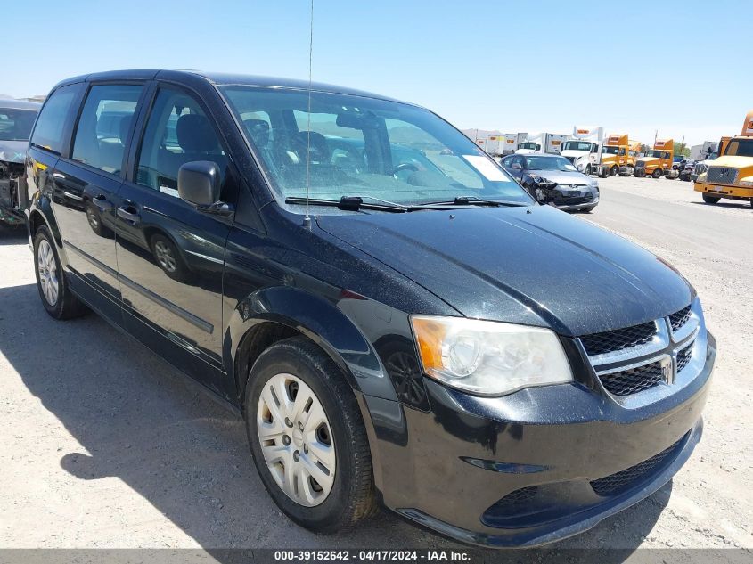 2014 DODGE GRAND CARAVAN AMERICAN VALUE PKG