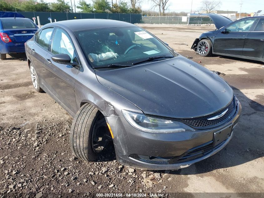 2015 CHRYSLER 200 S