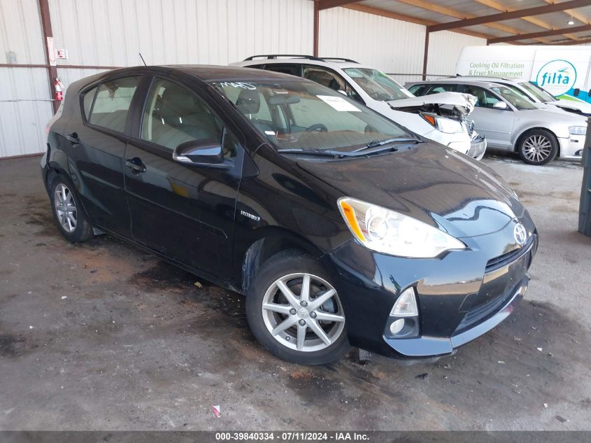 2012 TOYOTA PRIUS C FOUR