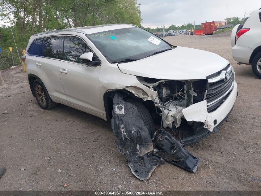 2014 TOYOTA HIGHLANDER XLE V6