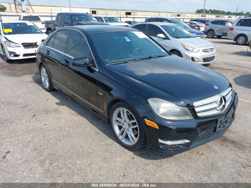 2012 MERCEDES-BENZ C 250 LUXURY/SPORT