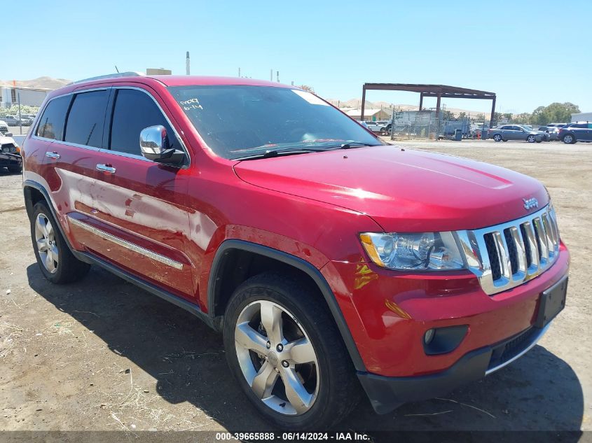 2012 JEEP GRAND CHEROKEE OVERLAND