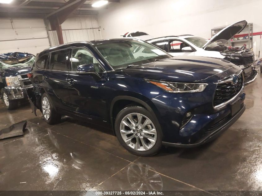 2021 TOYOTA HIGHLANDER HYBRID LIMITED