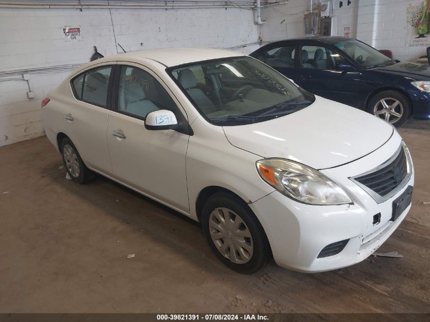 2012 NISSAN VERSA 1.6 SV