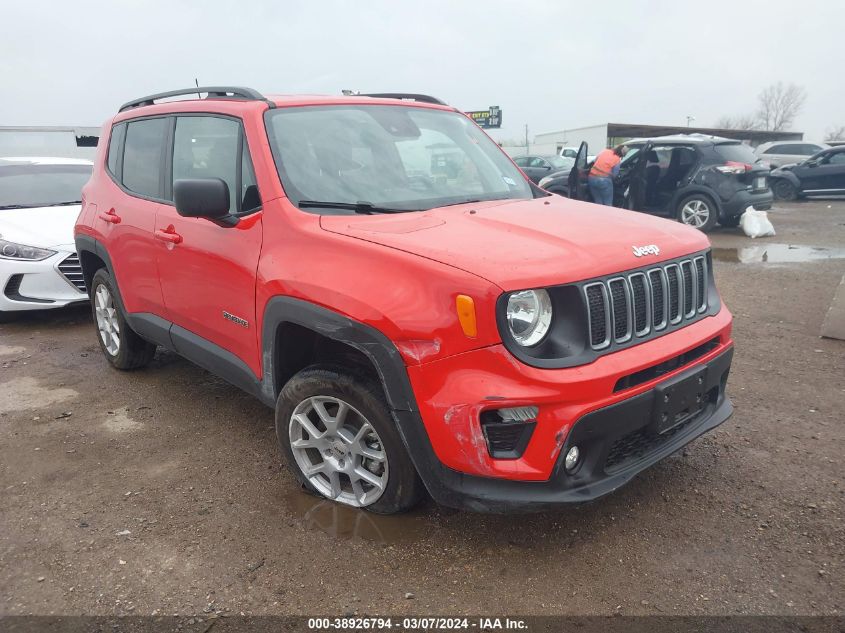 2022 JEEP RENEGADE LATITUDE 4X4