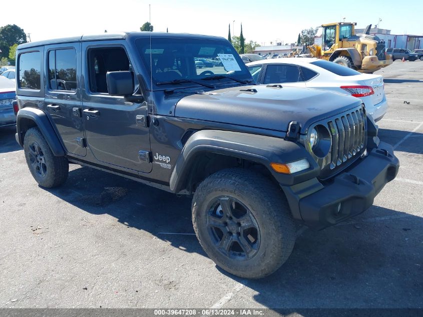 2020 JEEP WRANGLER UNLIMITED SPORT S 4X4