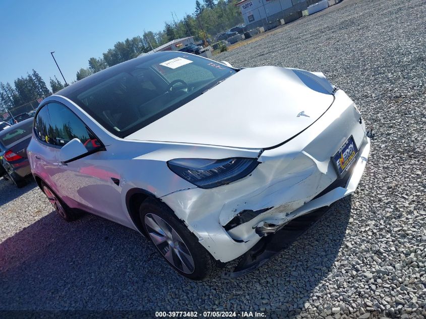 2021 TESLA MODEL Y LONG RANGE DUAL MOTOR ALL-WHEEL DRIVE