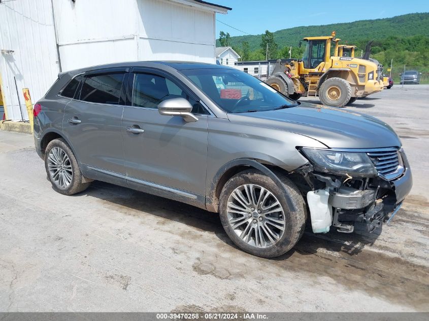 2016 LINCOLN MKX RESERVE