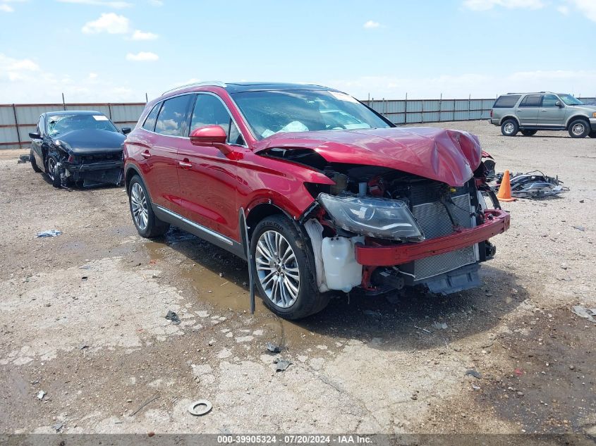 2018 LINCOLN MKX RESERVE