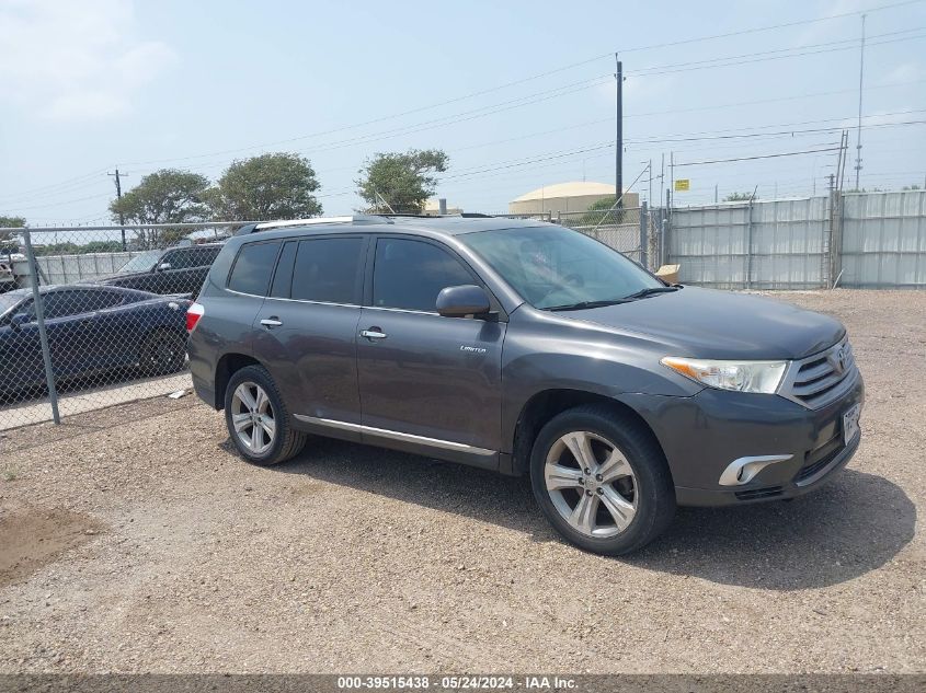 2013 TOYOTA HIGHLANDER LIMITED V6