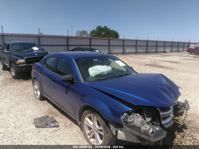 2013 DODGE AVENGER SXT