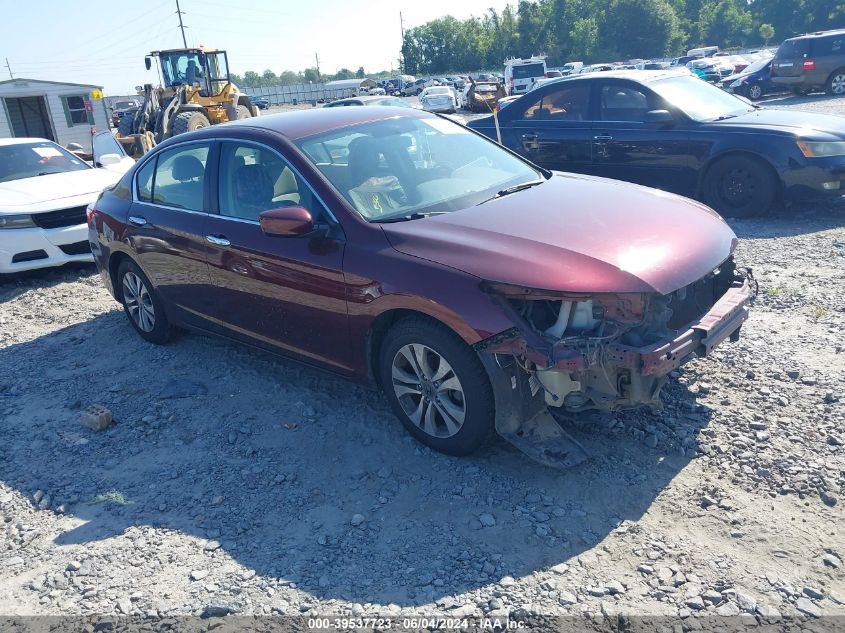 2015 HONDA ACCORD LX