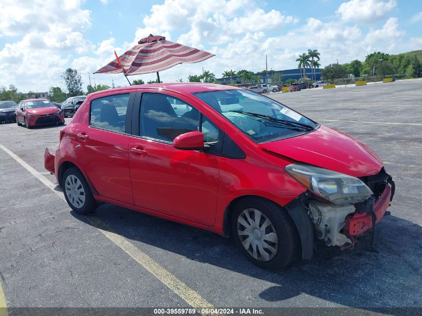 2015 TOYOTA YARIS