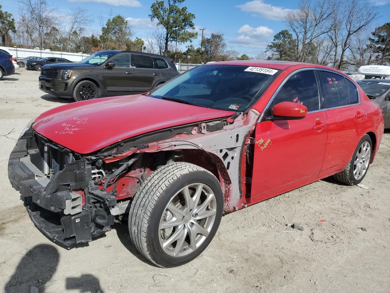 2012 INFINITI G37 BASE