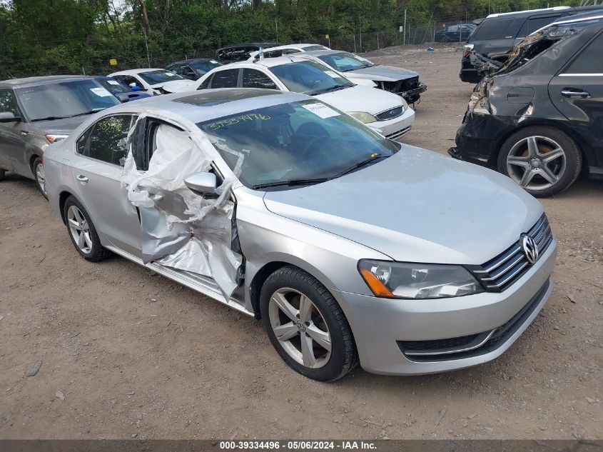 2012 VOLKSWAGEN PASSAT 2.5L SE