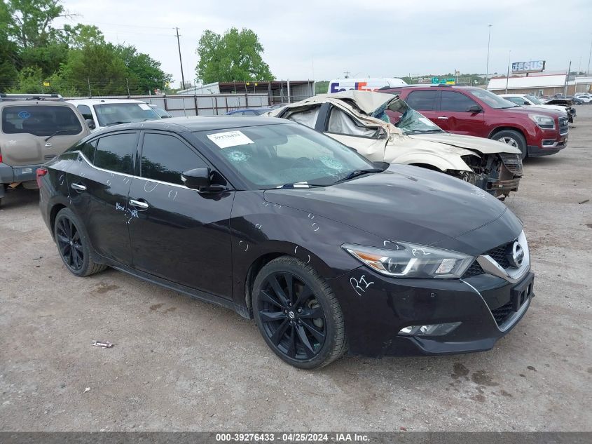 2016 NISSAN MAXIMA 3.5 SR