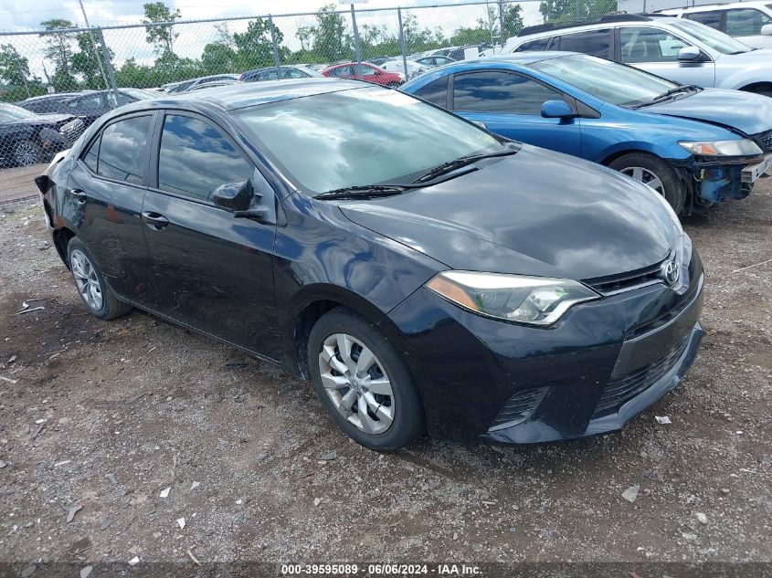 2016 TOYOTA COROLLA LE