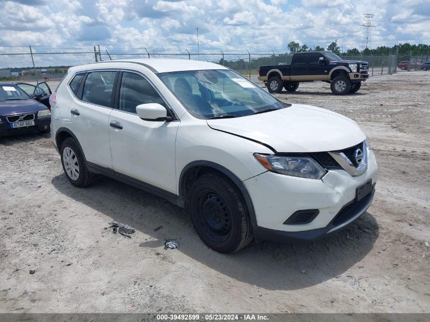 2016 NISSAN ROGUE S