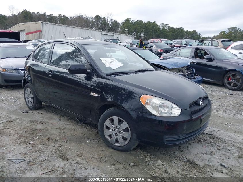 2010 HYUNDAI ACCENT GS