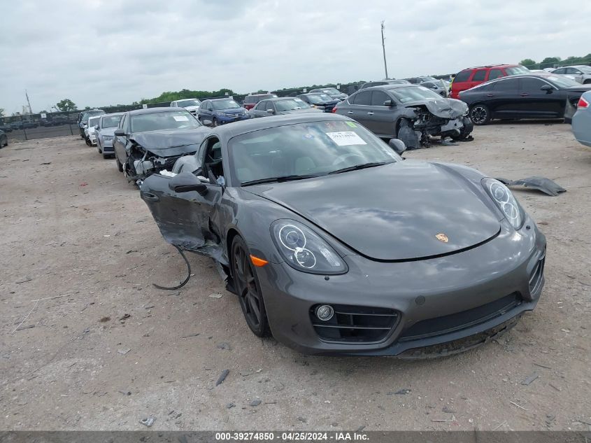 2014 PORSCHE CAYMAN