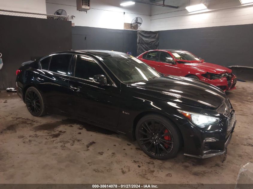 2018 INFINITI Q50 3.0T RED SPORT 400