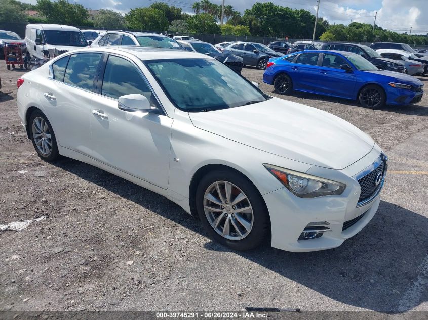 2015 INFINITI Q50 PREMIUM/SPORT