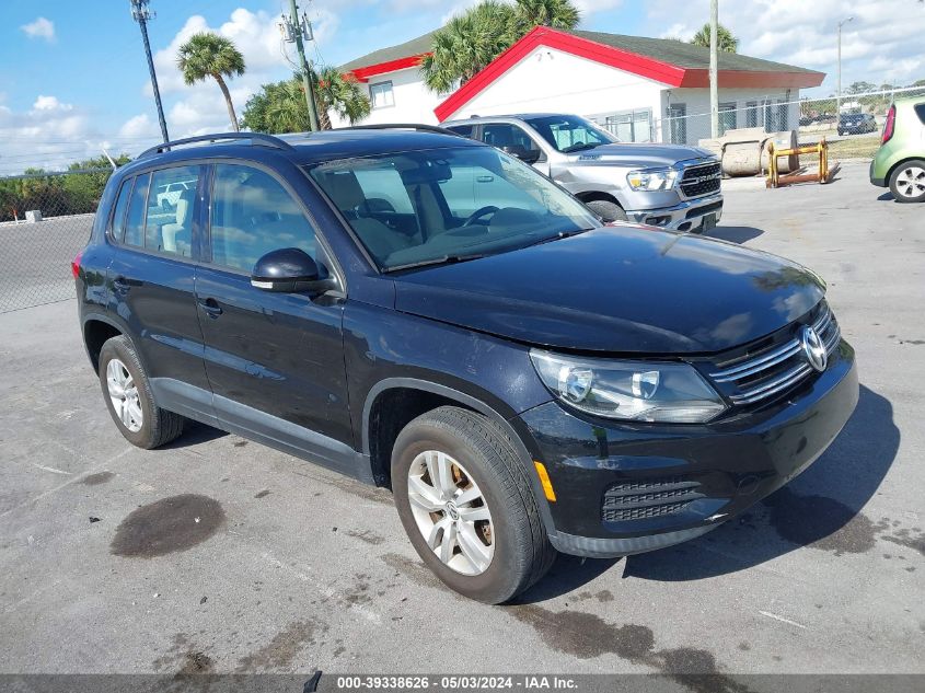 2017 VOLKSWAGEN TIGUAN 2.0T/2.0T S