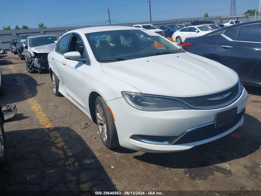 2015 CHRYSLER 200 LIMITED