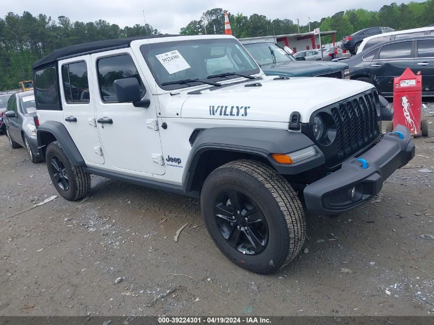 2023 JEEP WRANGLER 4XE 4X4