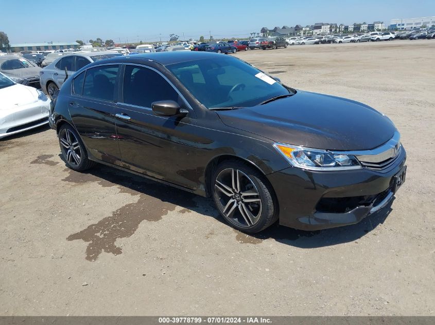 2017 HONDA ACCORD SPORT