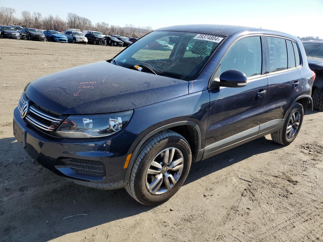 2012 VOLKSWAGEN TIGUAN S