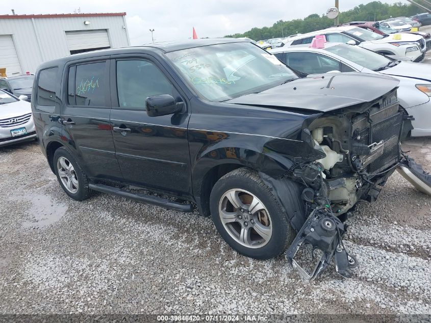 2012 HONDA PILOT EXL