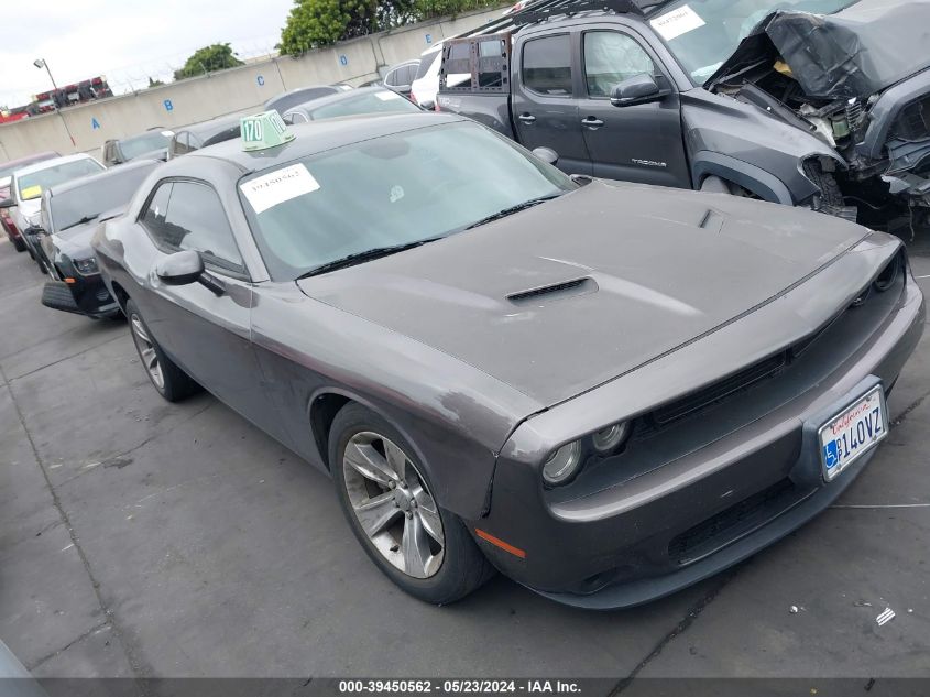 2016 DODGE CHALLENGER SXT