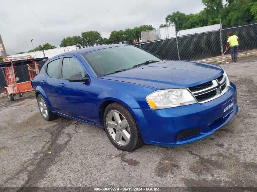 2013 DODGE AVENGER SE