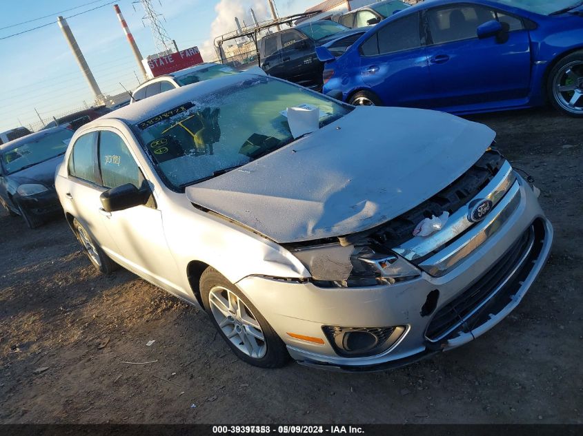 2012 FORD FUSION S