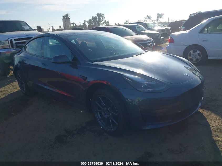 2023 TESLA MODEL 3 REAR-WHEEL DRIVE