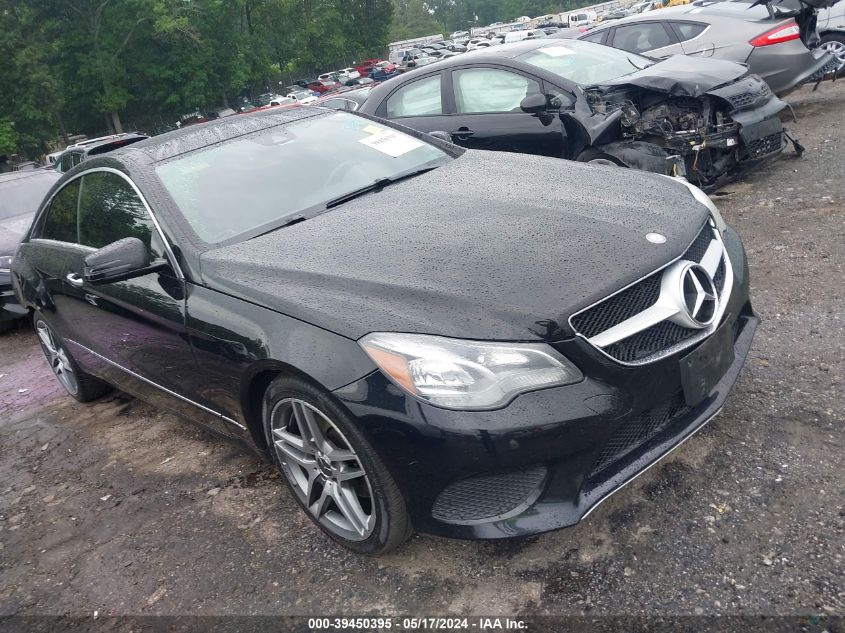 2014 MERCEDES-BENZ E 350 4MATIC