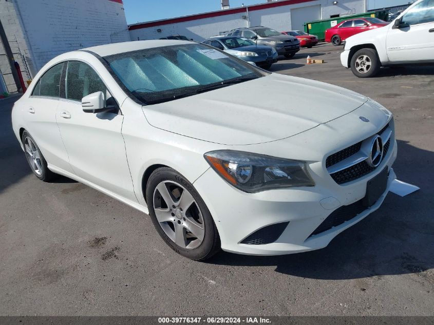 2016 MERCEDES-BENZ CLA 250