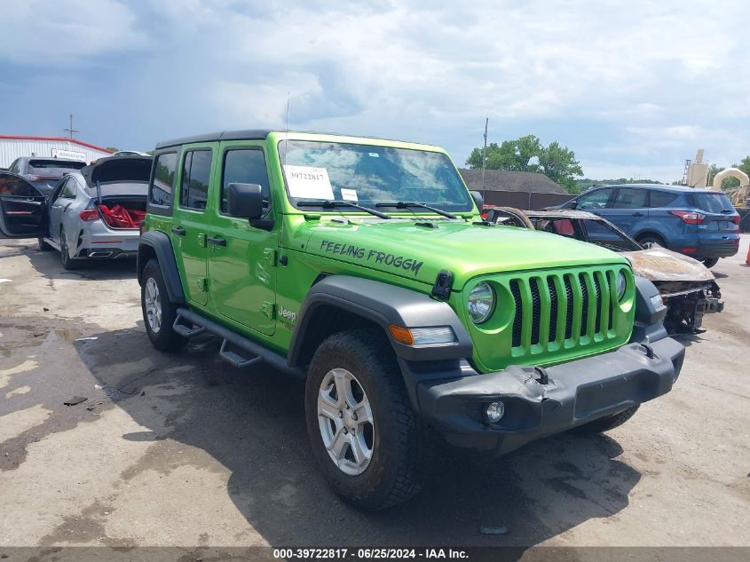 2018 JEEP WRANGLER UNLIMITED SPORT S 4X4