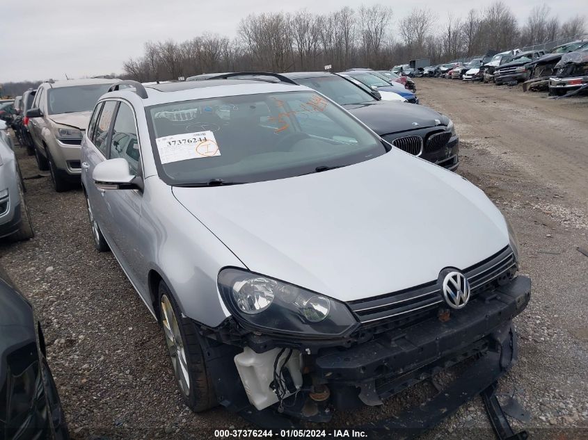 2013 VOLKSWAGEN JETTA SPORTWAGEN TDI W/SUNROOF   NAV