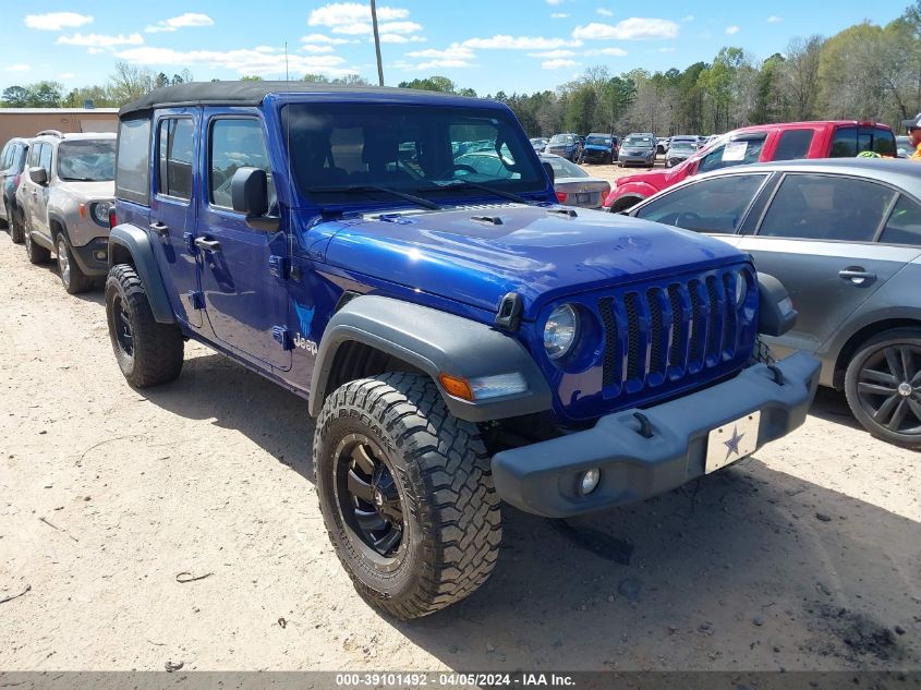 2018 JEEP WRANGLER UNLIMITED SPORT S 4X4