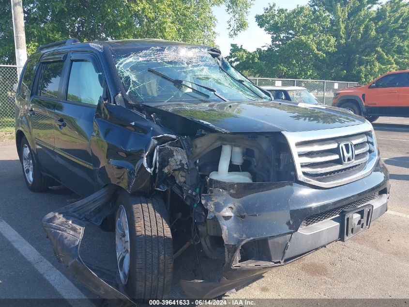 2012 HONDA PILOT EXL