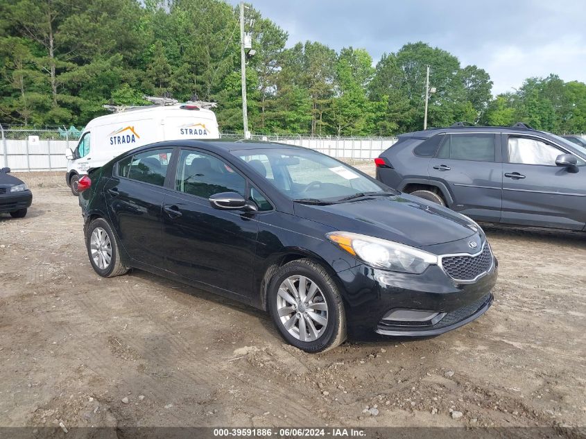 2016 KIA FORTE LX