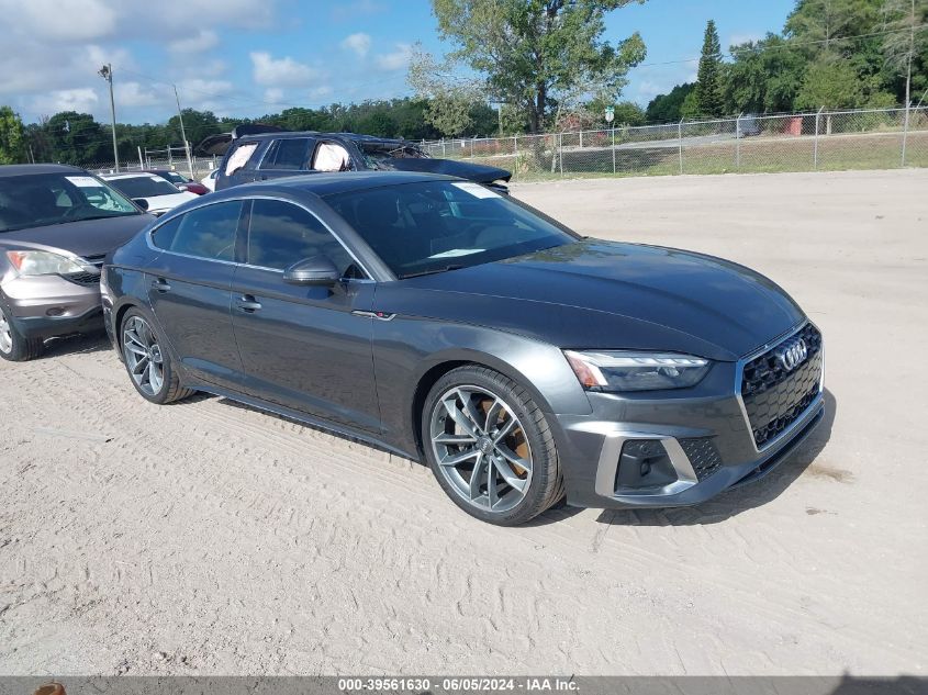 2021 AUDI A5 SPORTBACK PREMIUM PLUS 45 TFSI QUATTRO S TRONIC