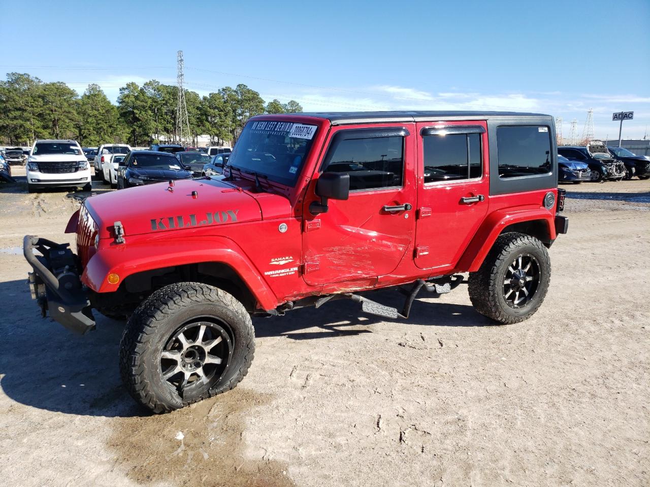 2012 JEEP WRANGLER UNLIMITED SAHARA